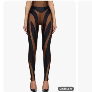 Mugler leggings